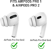 Силиконовые ушные насадки 6 пар S/M/L для AirpodsPro2/1-го поколения