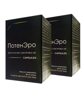 ПотенЕро 40 Капсул для підвищення потенції Потен Еро, фото 1