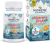 Nordic Naturals, Children's DHA Xtra, для дітей від 3 до 6 років, ягідний смак, 636 мг, 90 міні-капсул