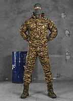 Весенний тактический костюм горка Варан, Штурмовой весенний костюм хищник, Боевая тактическая форма, XL