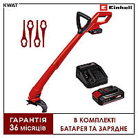 Триммер аккумуляторный для травы Einhell GC-CT 18/24 Li P с батареей 2.0 А/ч и зарядным устройством