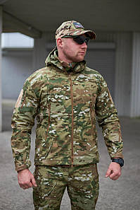 Куртка Soft Shell Tactical мультикам