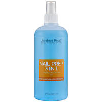 Засіб для підготовки нігтів Jerden Proff Nail Prep 3 в 1, 500 мл