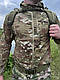 Тактичний великий армійський рюкзак 75 л олива, фото 3