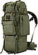 Тактичний великий армійський рюкзак 75 л олива, фото 7