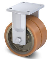 Сдвоеное большегрузное колесо KAMA из полиуритана 201 мм (4607-DSTR-201-B)