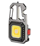 Фонарь с отверткой Cob Rechargeable Keychain Light w5138 Портативный Карманный фонарь