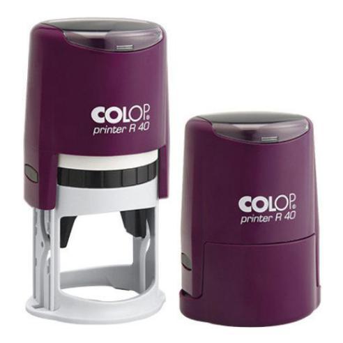 Оснастка для печатки 40 мм фіолетова автоматична, Colop printer R 40