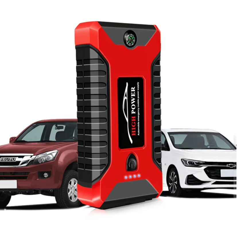 Автомобільний пуско-зарядний пристрій Jumpstarter Power Bank 99800mAh (Чорно-червоний)