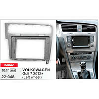 Перехідна рамка серії Carav 22-048 для Volkswagen Golf VII 2012-21 10 дюймів