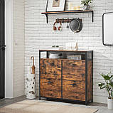 Тумба, полиця для взуття подвійна Лофт SE0948, фото 7