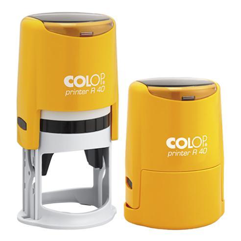 Оснастка для печатки 40 мм жовта автоматична, Colop printer R 40