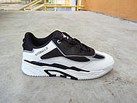 Мужские кроссовки Adidas Niteball 2 white black бело-черные 42 (27,0 см)
