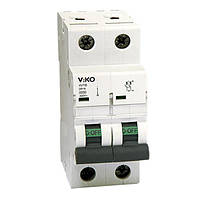 Автоматический выключатель VIKO 2P 40A тип С (4VTB-2C40)