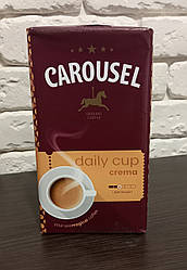 Кава Carousel daily cup Crema 1 кг Мелена