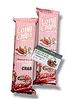 Чіпси Long Chips з крабом, 75г