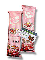 Чіпси Long Chips з крабом, 75г