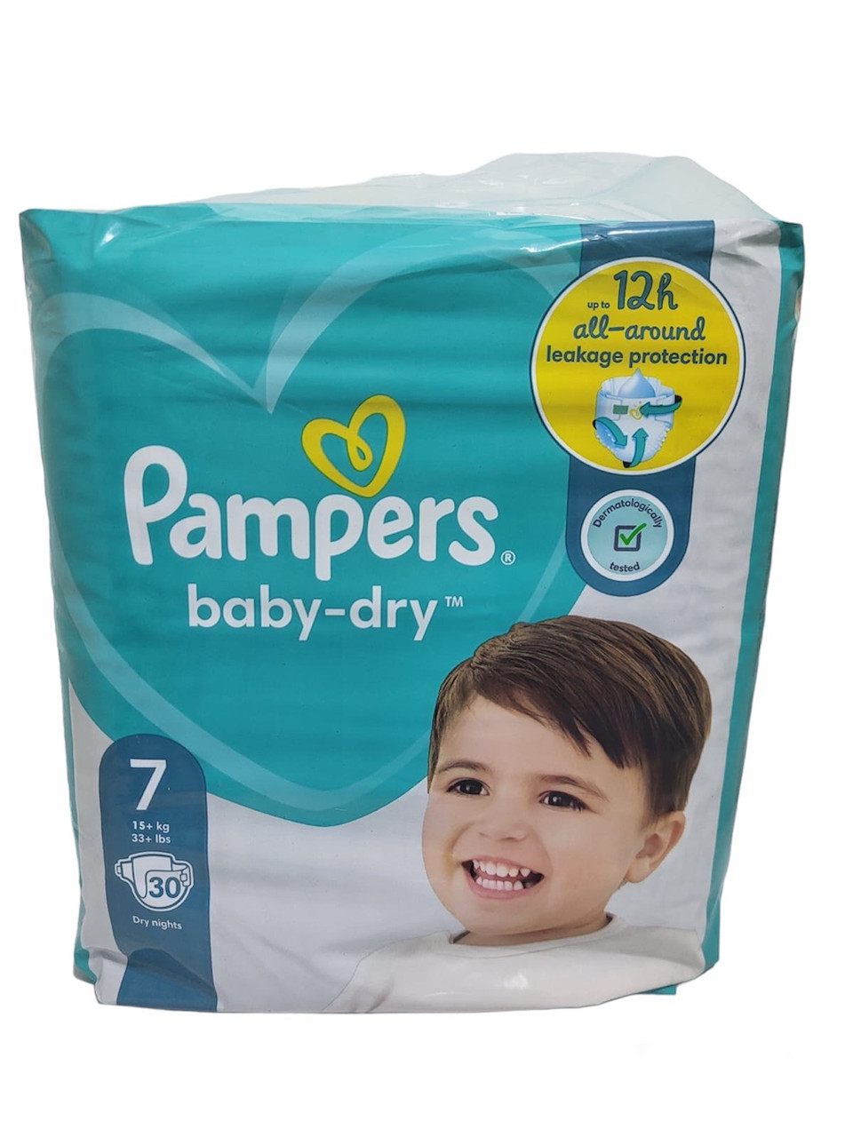 Підгузки Pampers baby-dry 7, 30 шт., фото 1