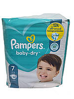 Подгузники Pampers baby-dry 7, 30 шт