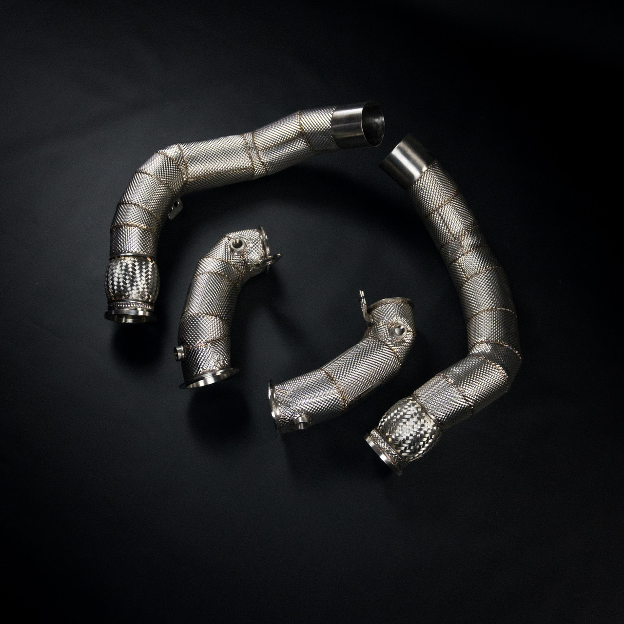 Даунпайп (Downpipe) ATP BMW X5M X6M F95 F96 X-Drive/Competition S63M (комплект)