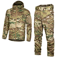 Влагозащитный костюм CM Stalker 3.0 Twill Multicam Camotec, военная форма с липусками под шевроны