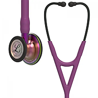 Стетоскоп 3M Littmann® Cardiology IV Сливовой с головкой цвета радуги