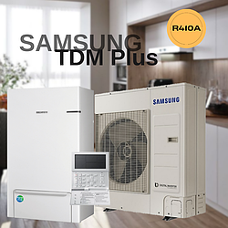 Тепловий насос Samsung ClimateHub TDM Plus з настінним гідромодулем AE090MXTPEH/EU / AE090MNYDEH/EU 9 кВт 220В