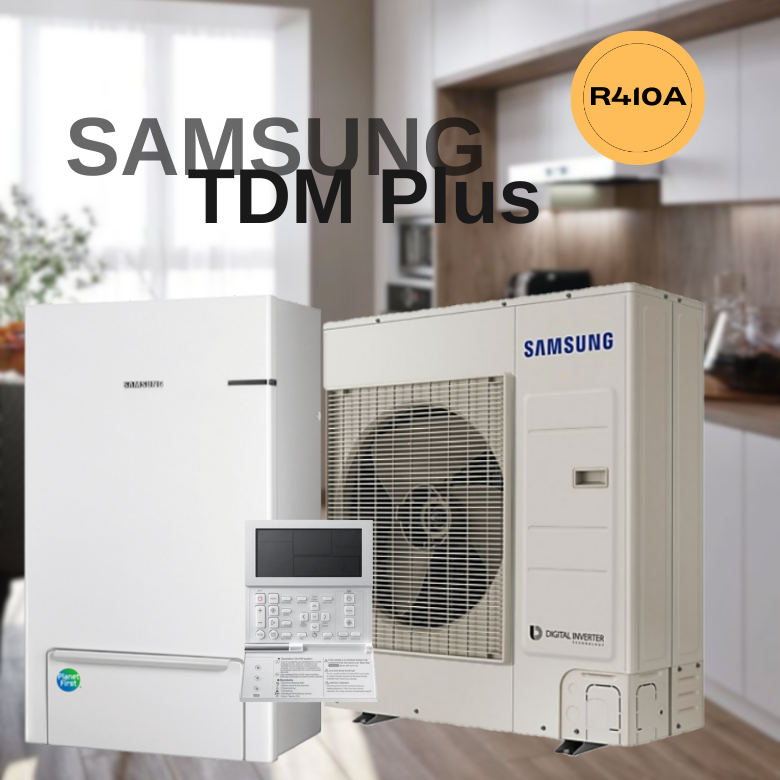 Тепловой насос Samsung ClimateHub TDM Plus с настенным гидромодулем AE090MXTPEH/EU / AE090MNYDEH/EU 9 кВт 220В - фото 1 - id-p1847152918