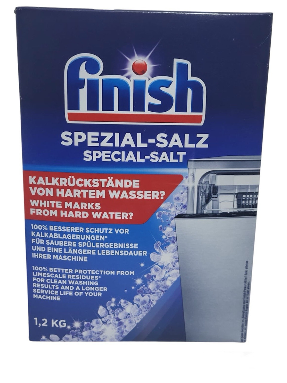 Сіль для посудомийних машин Finish 1.2 кг, фото 1
