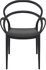 Крісло (Mila armchair), арт. 085 Mila Black, фото 3