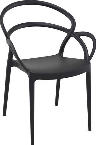 Крісло (Mila armchair), арт. 085 Mila Black, фото 1