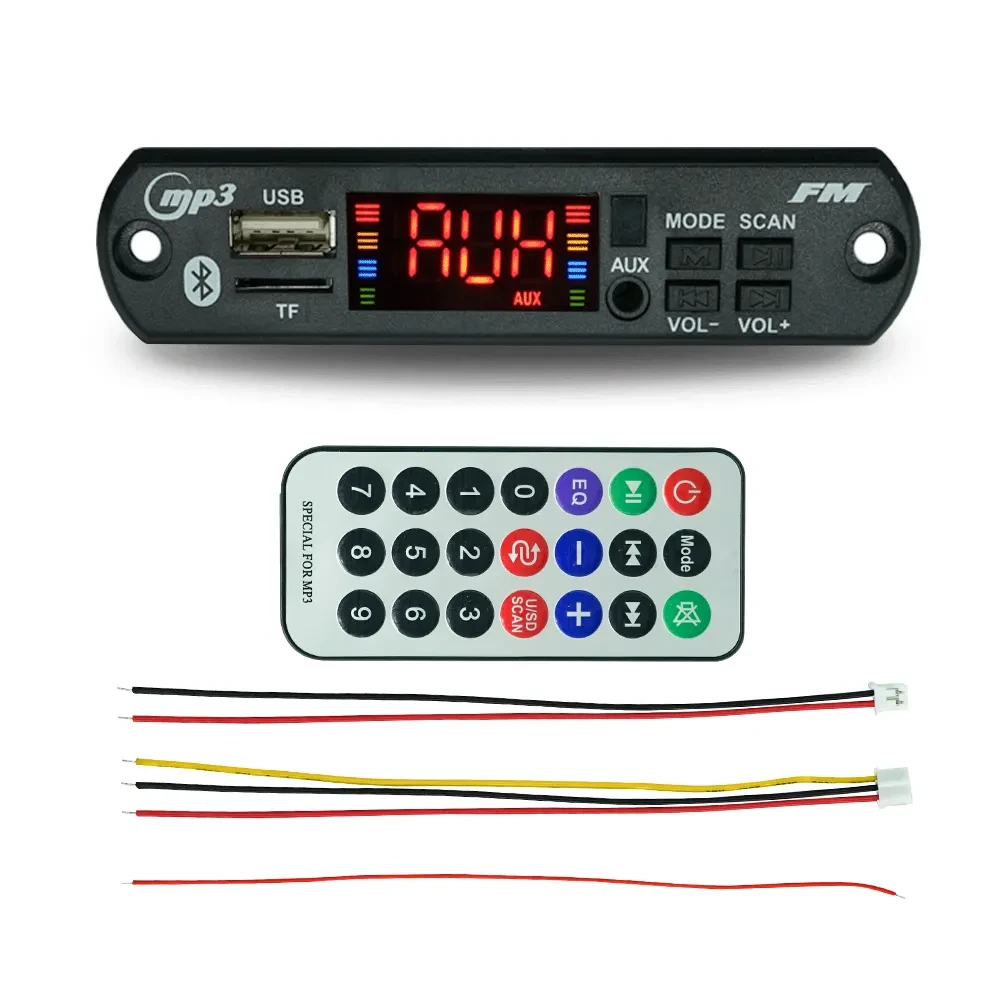 Bluetooth Авто MP3 Модуль SD/USB,FM,DC5-15V Блютуз Декодер Мп3