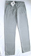 Штани - джинси котон для хлопчика світло-сірі, Girandola, розмір 140