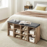 Тумба, полиця для взуття Лофт RB1010 Беж, фото 6