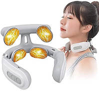 FUKQVOD Neck Massager - Интеллектуальный Портативный Массажер для Шеи с Функцией Нагрева