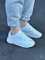Мужские белые кроссовки 41-45 размер весна-лето повседневные кроссовки демисезон топ качество