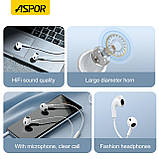 Навушники з мікрофоном Aspor A235 EarPhone (3.5 мм), фото 5