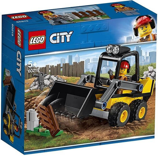 Конструктор LEGO Лего City 60219 Строительный погрузчик (ID#2100510470 ...