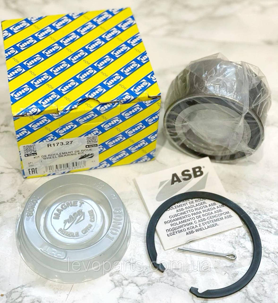 Підшипник маточини передній Mitsubishi Lancer X (Лансер 10), Outlander XL, ASX NTN Японія 3885A040 (3885A017), фото 1