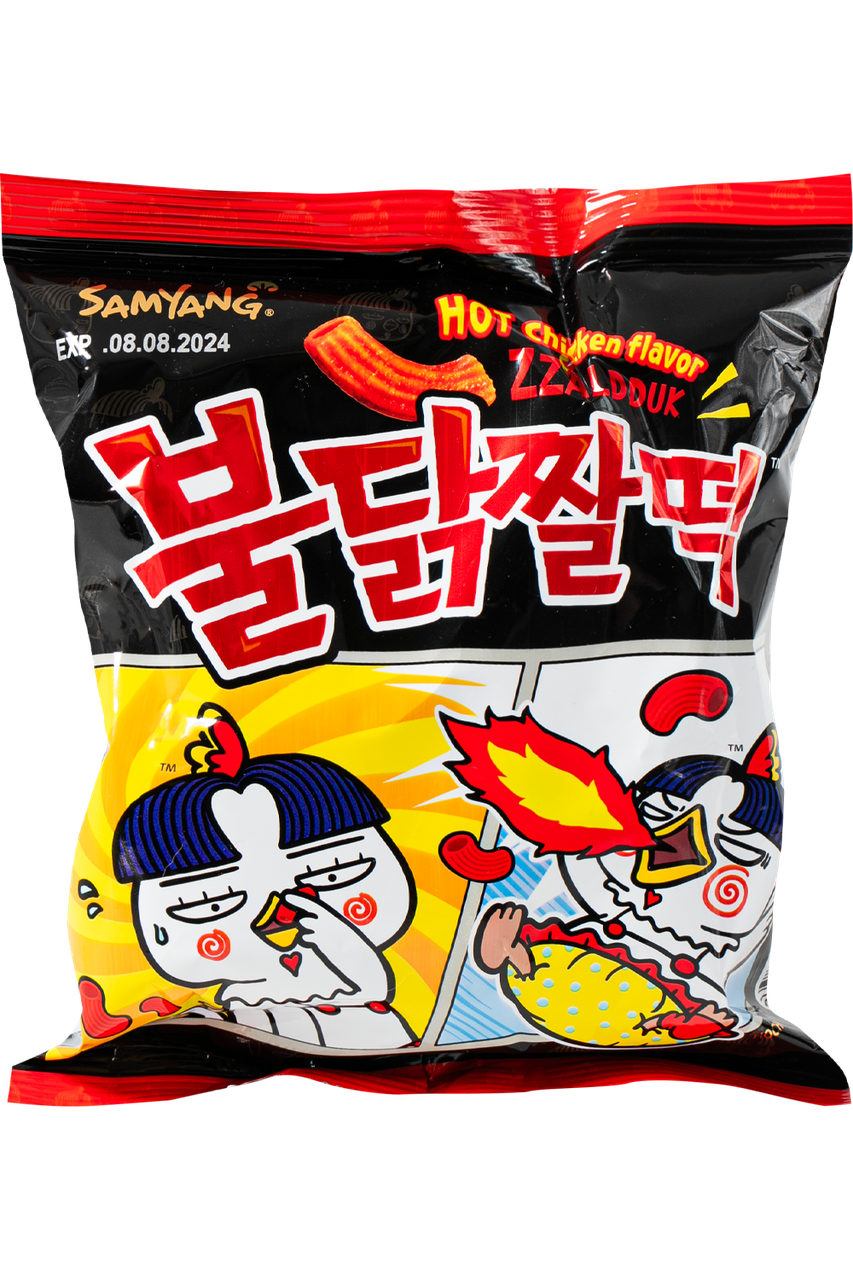 Снек Chicken flavor Zzaldduk SAMYANG 120 г, фото 1