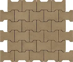 Тротуарна плитка подвійна «Т» 80 без фаски оливка