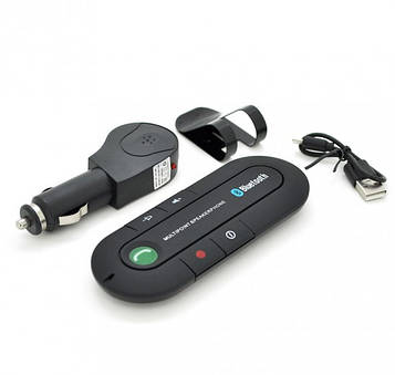 Bluetooth гарнітура для автомобіля з гучним зв'язком PIX-LINK LV-B08 (Black)-ЛВР
