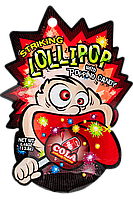 Конфеты Strawberry Lollipop with Popping Candy STRIKING 13,8 г