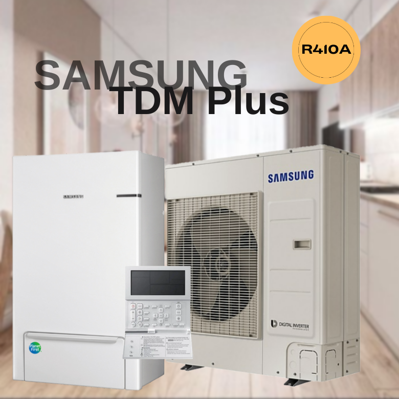 Тепловой насос Samsung ClimateHub TDM Plus с настенным гидромодулем AE090MXTPGH/EU / AE090MNYDGH/EU 9 кВт 380В - фото 1 - id-p1847159256