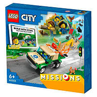 Конструктор LEGO City Wildlife Миссии по спасению диких животных 246 деталей (60353)