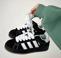 Жіночі кросівки Adidas Campus Korn 00s весна-осінь замшеві демісезонні. Живе фото. Адідас кампус