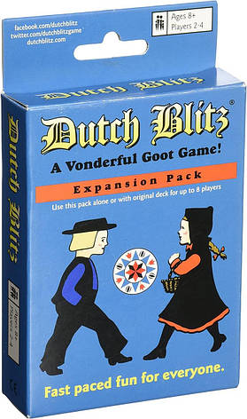 УКРАЇНСЬКОЮ! Доповнення до гри Dutch Blitz / додаток Датч Блитз / Гландський бліц / гра карткова Лігретто, фото 1