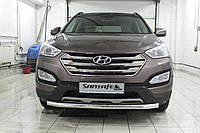 Защита передняя для Hyundai Santa Fe 2013-2018