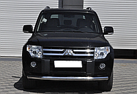 Передняя защита одинарнийя труба Mitsubishi Pajero Wagon 06+