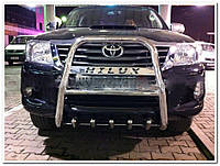 Кенгурятник высокий Tamsan для Toyota Hilux